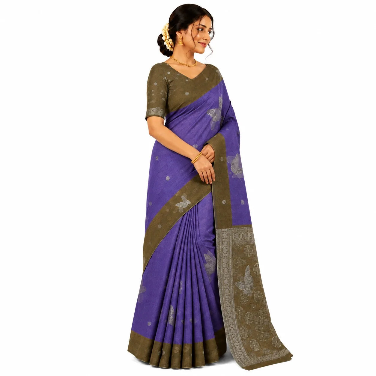 SEMI TUSSER SAREE