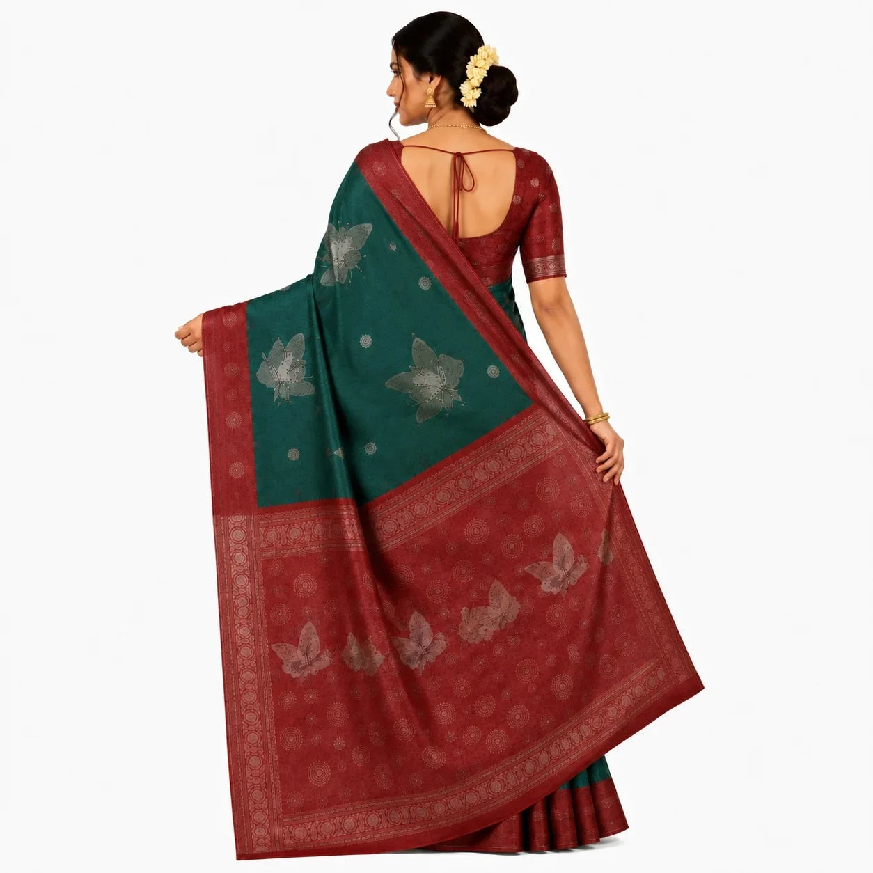 SEMI TUSSER SAREE