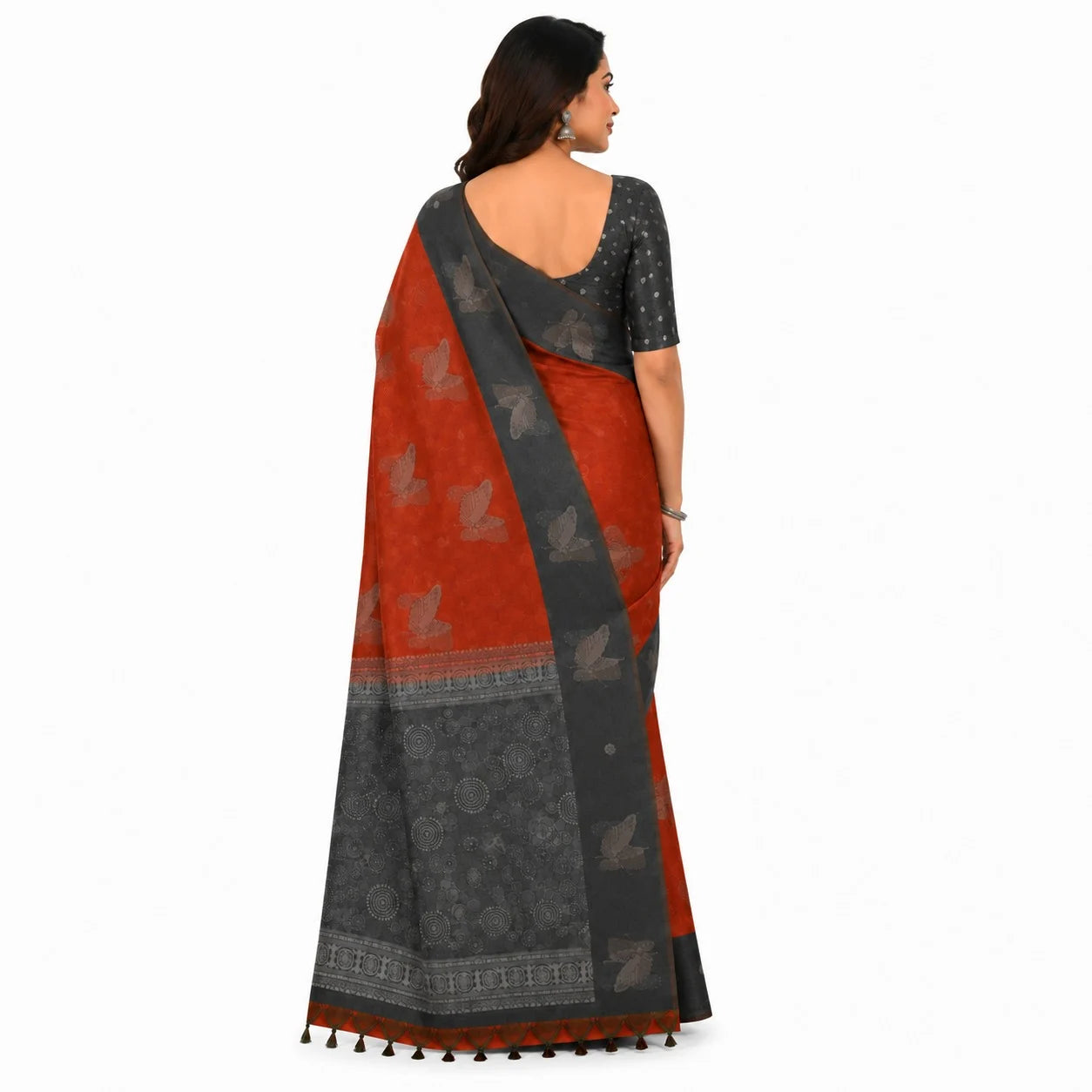 SEMI-TUSSER SAREE