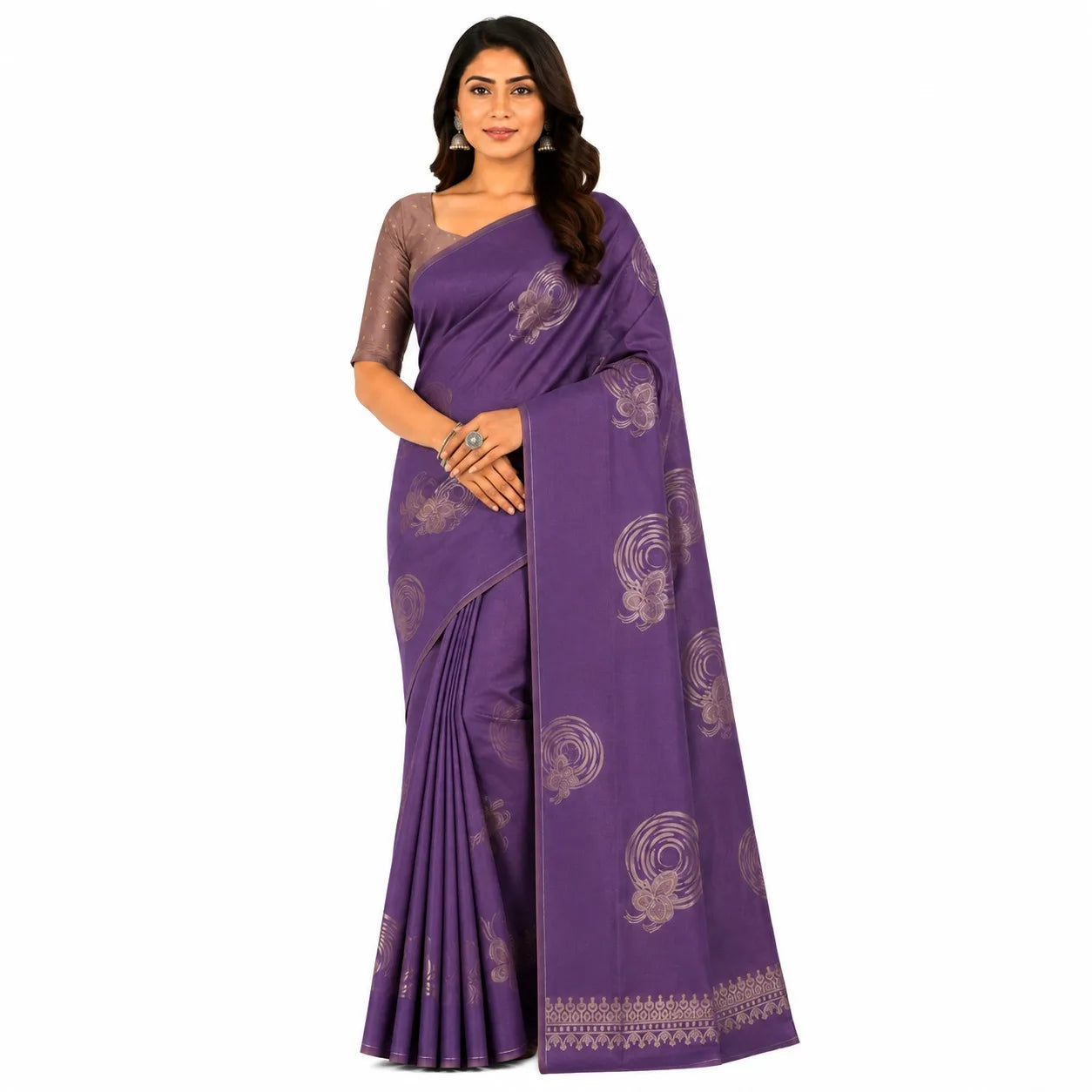 SEMI TUSSER SAREE
