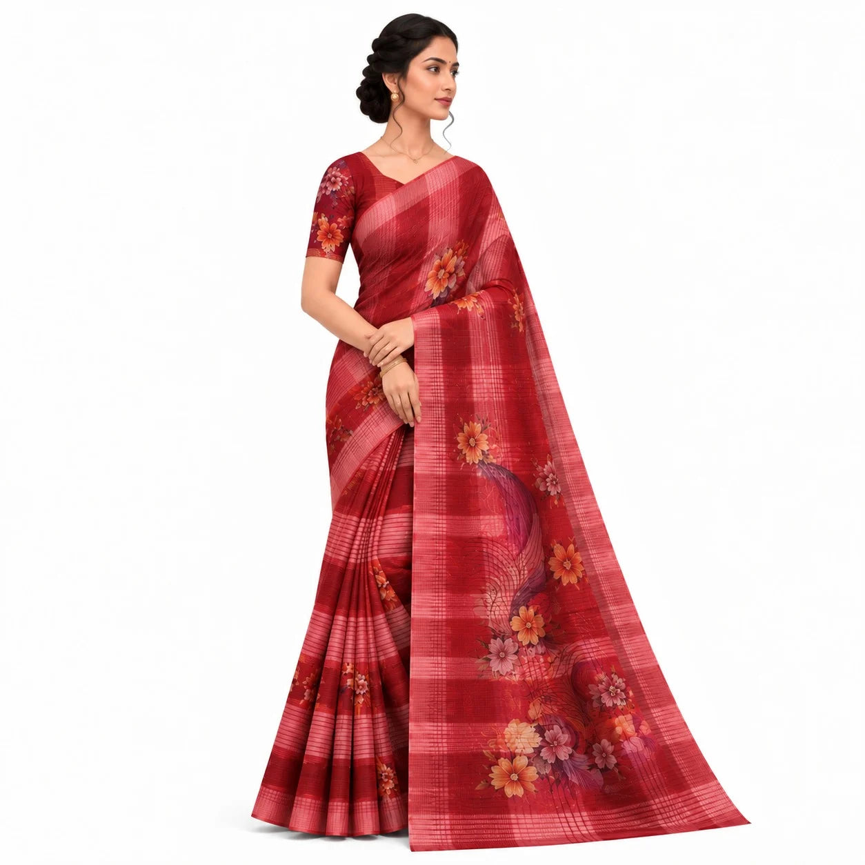 SYNTHETIC SAREES